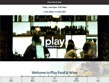 Tablet Screenshot of playfood.ca